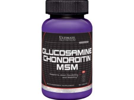 Ultimate Nutrition Glucosamine Chondroitin MSM 90 таб